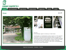 Tablet Screenshot of campocoprint.nl